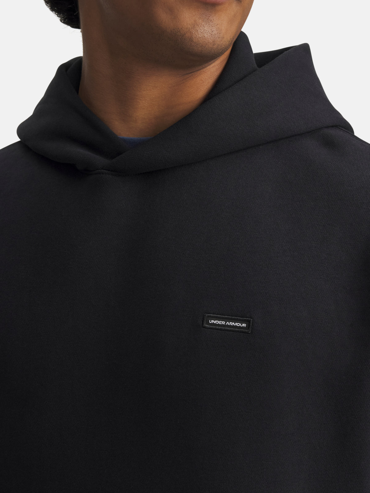Under Armour UA Icon Heavy Rib Hdy-BLK férfi pulóver 6008900-001