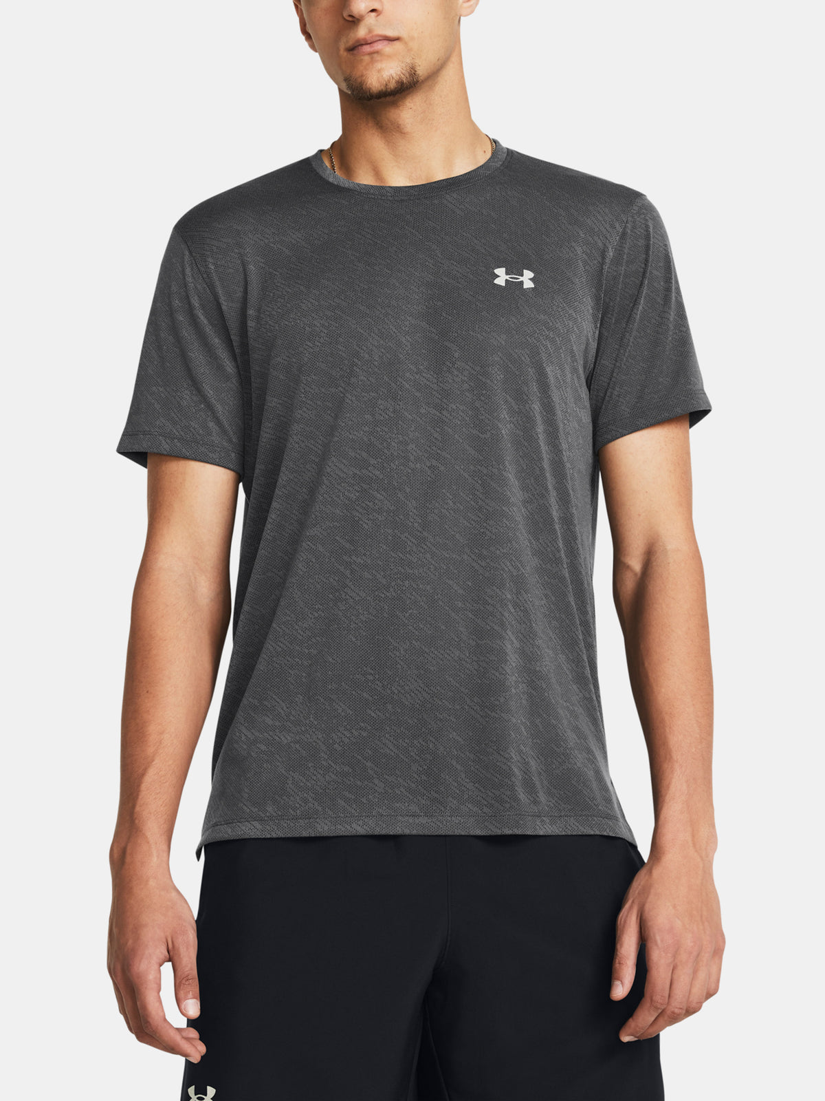 Under Armour UA LAUNCH CAMO SHORTSLEEVE férfi póló
