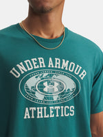 Under Armour UA M 60/40S ARMOR GLOBE SS-GRN zöld férfi póló