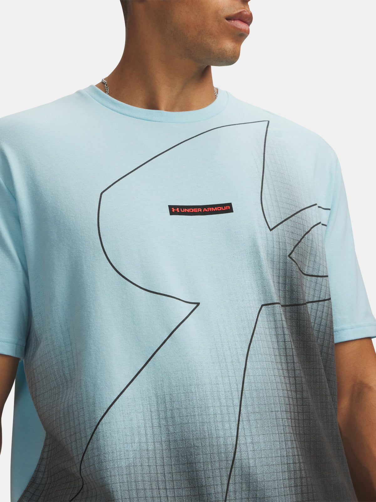 Under Armour UA M 60/40S BLEND LOGO SS férfi póló 6013612-293