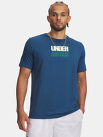 Under Armour UA M BLOCK LOGO SS férfi póló
