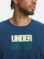 Under Armour UA M BLOCK LOGO SS férfi póló