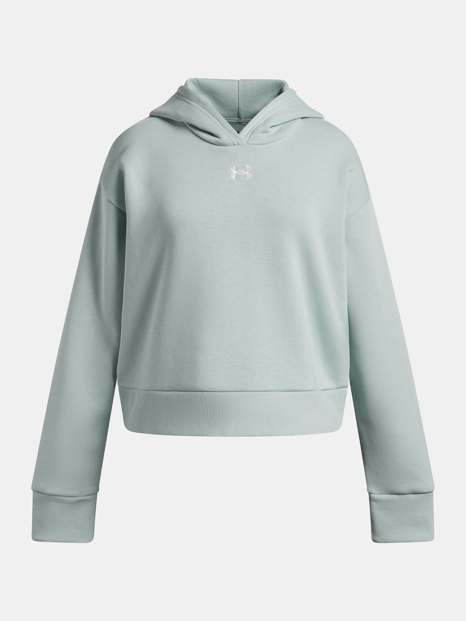Under Armour UA Rival Fleece Hoodie-BLU kék lány pulóver