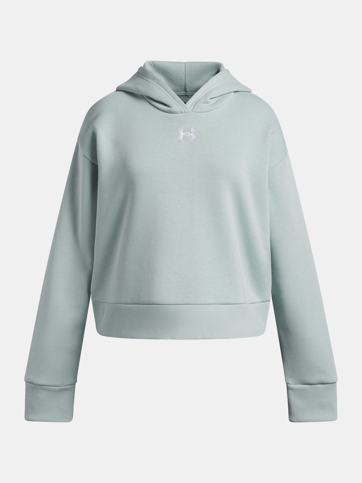 Under Armour UA Rival Fleece Hoodie-BLU kék lány pulóver