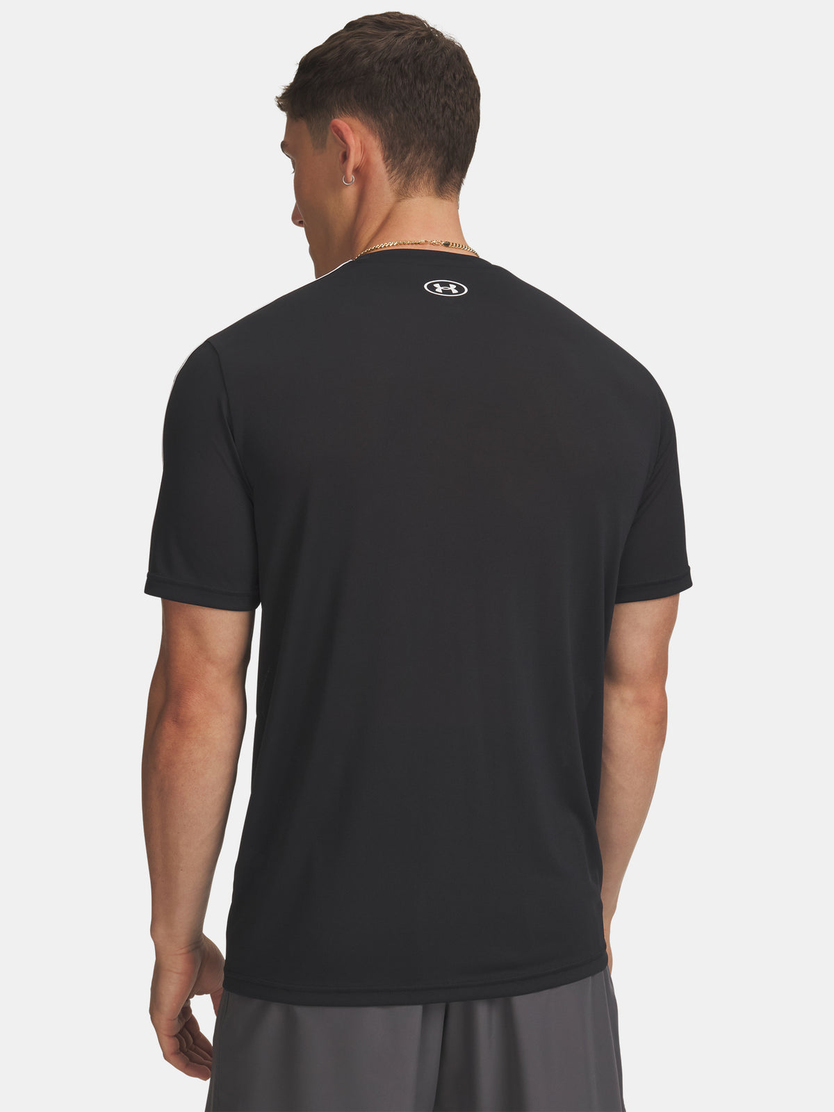 Under Armour UA Tech Taping SS fekete férfi póló