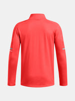 Under Armour UA Tech Utility 1/4 Zip narancssárga fiú póló