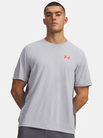 Under Armour UA Tech Utility SS szürke férfi póló