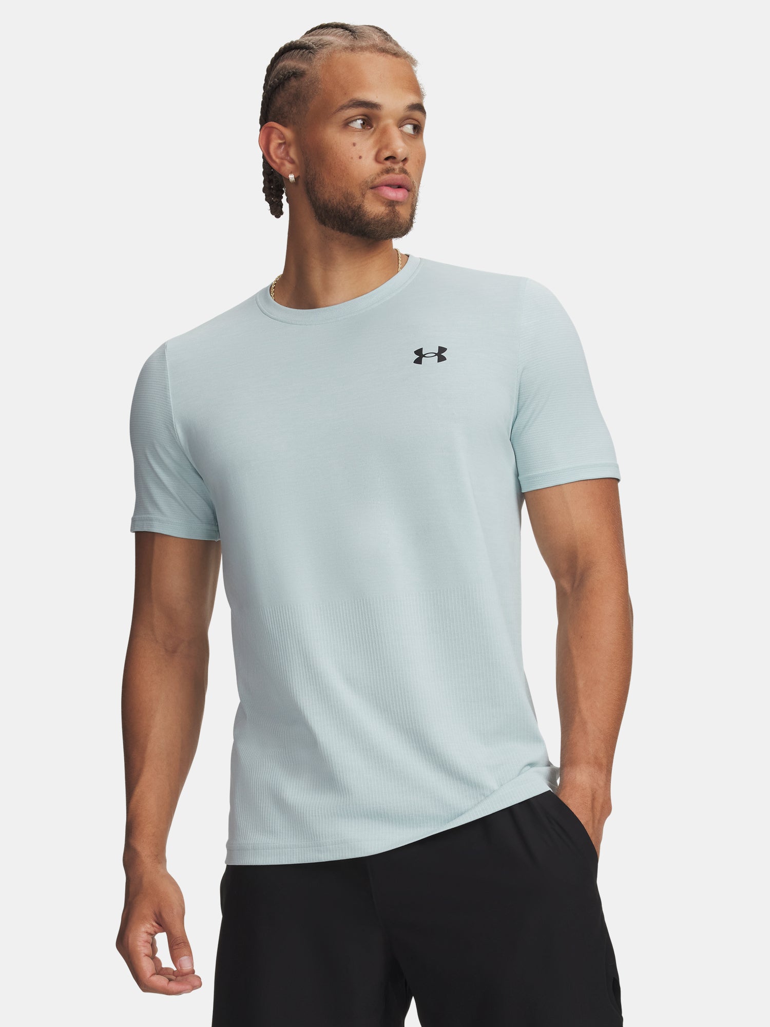 Under Armour UA Vanish Elite Seamless SS-BLU férfi póló