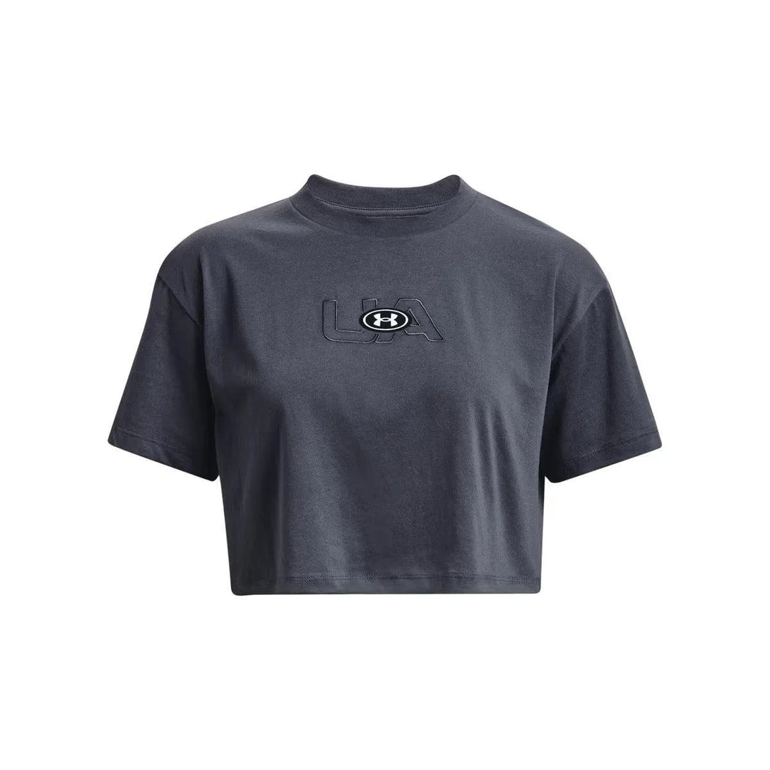 Under Armour UA W BRANDED LOGO CROP SS Póló - Sportmania.hu