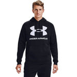 Under Armour Under Armor Rival Fleece Big Logo HD sweatshirt fekete férfi pulóver 1357093001