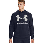 Under Armour Under Armor Rival Fleece Big Logo HD Sweatshirt sötétkék férfi pulóver 1357093410