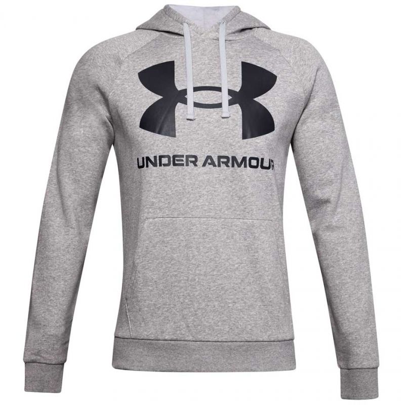 Under Armour Under Armor Rival Fleece Big Logo Hd sweatshirt szürke férfi pulóver 1357093011