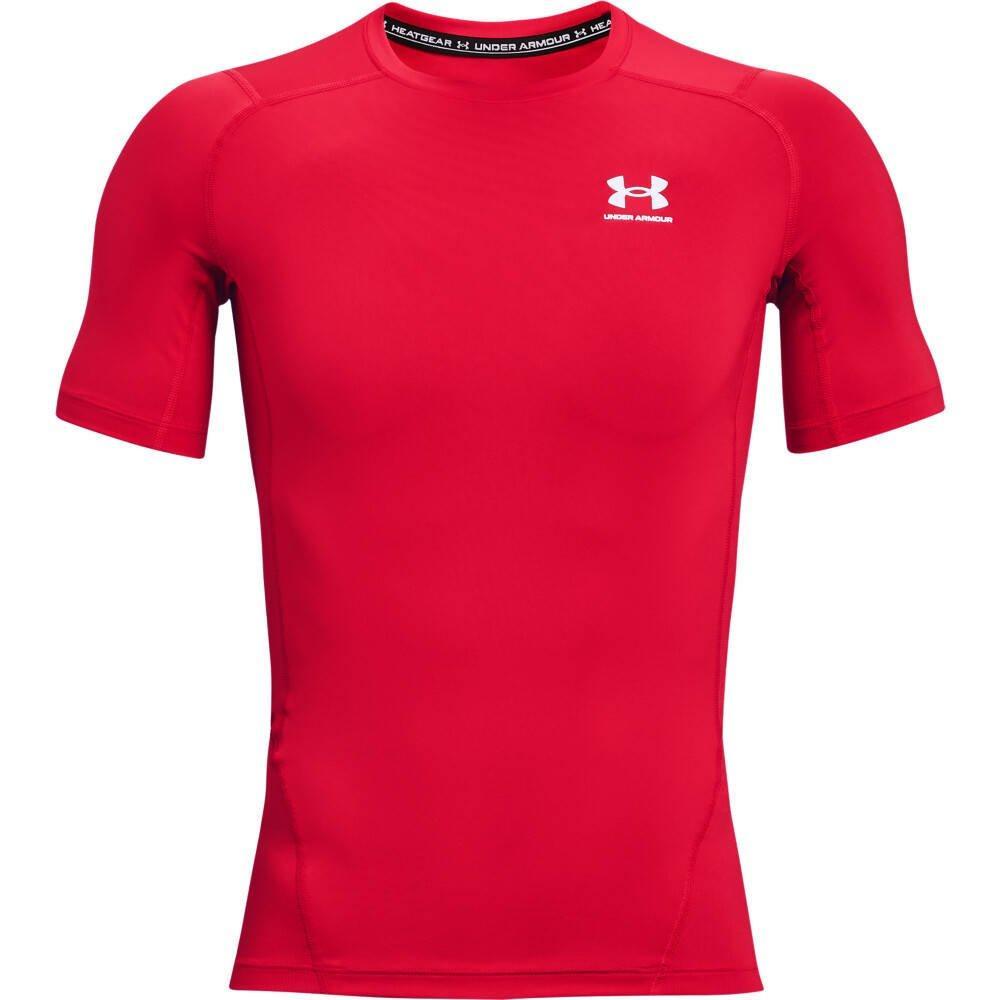 Under Armour Under Armour HeatGear Armor Comp SS póló, piros aláöltözet - Sportmania.hu