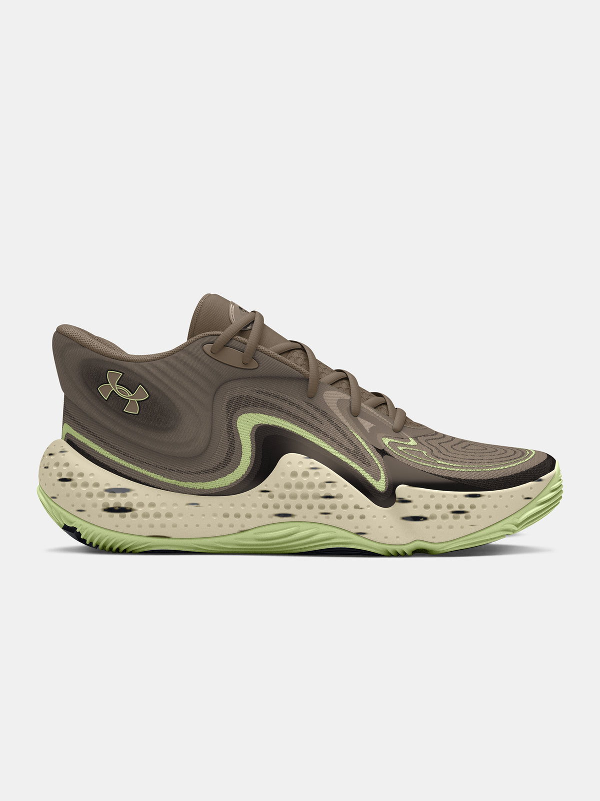 Under Armour Unisex cipõ UA Spawn 6 Mid CAMO Sportmelltartó