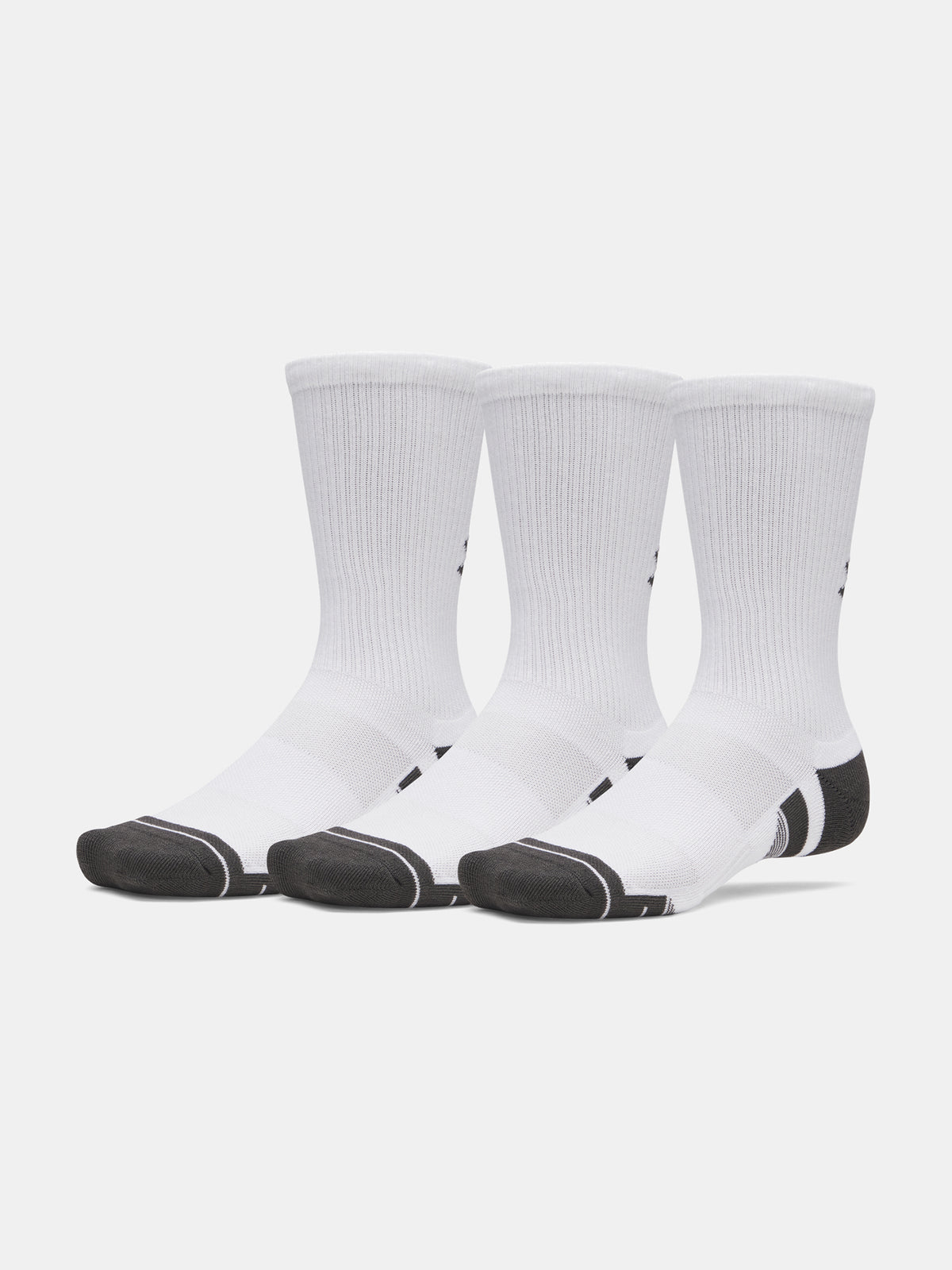 Under Armour Unisex New UA Perf Tech 3pk Crew fehér zokni