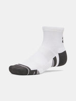 Under Armour Unisex New UA Perf Tech 3pk Qtr zokni