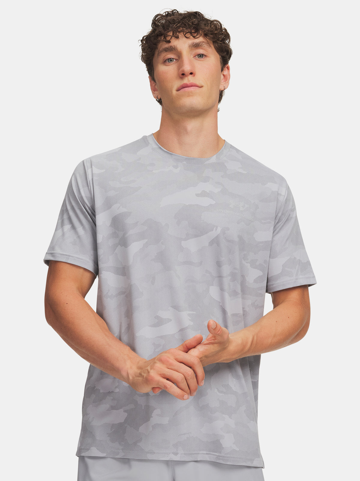 Under Armour Vanish Energy Printed SS szürke férfi póló