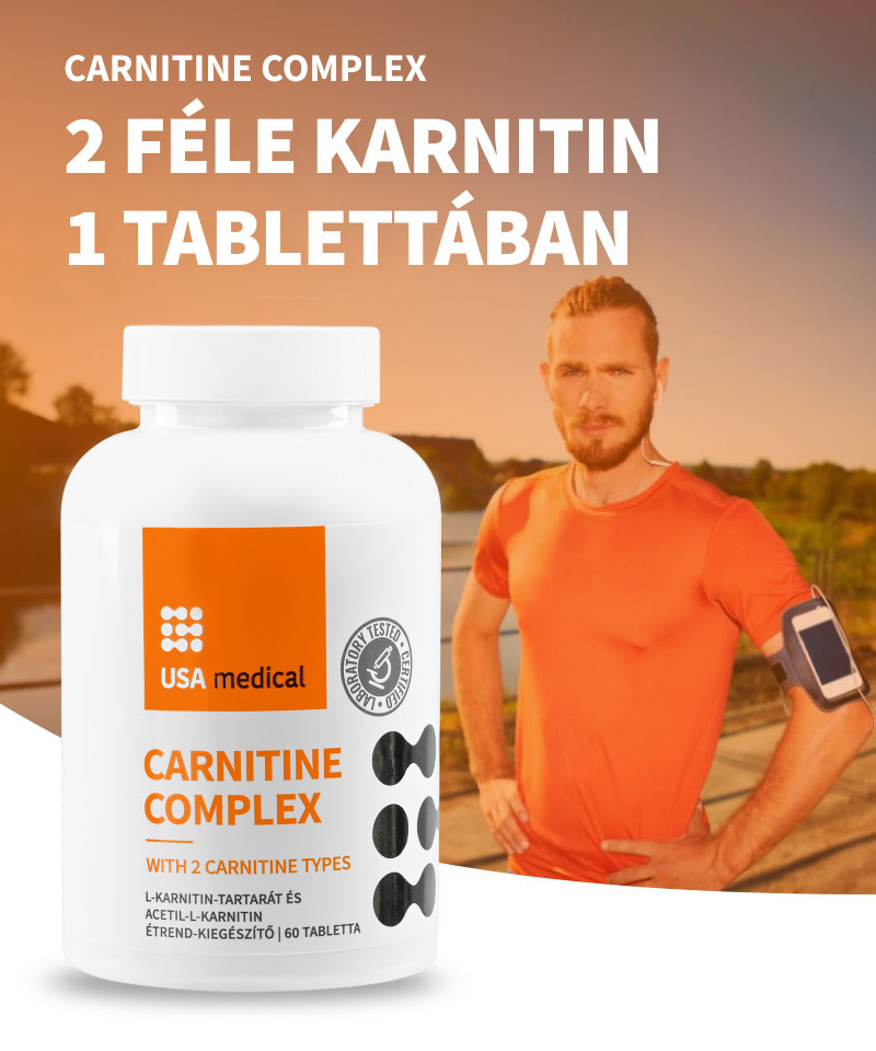 UsaMedical Karnitin Komplex tabletta 60 db