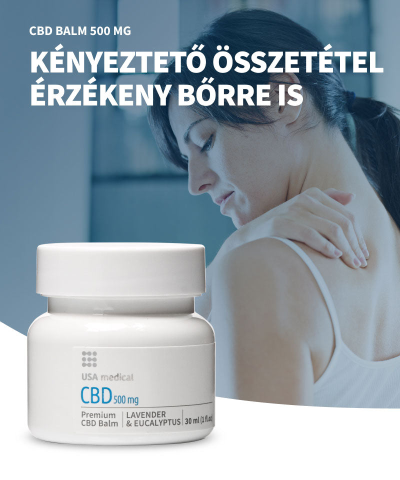 UsaMedical USA medical CBD balzsam – 500 mg | 30 ml