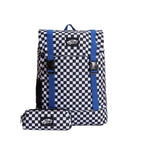 Vans Utility Backpack Checkerboard + Checkered Pencil Case - hátizsák VN000PSFY281