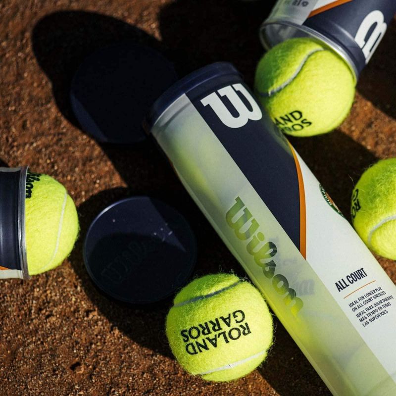 Wilson All Court Tennis Ball Roland Garros 3 pcs ITF GSP-887698