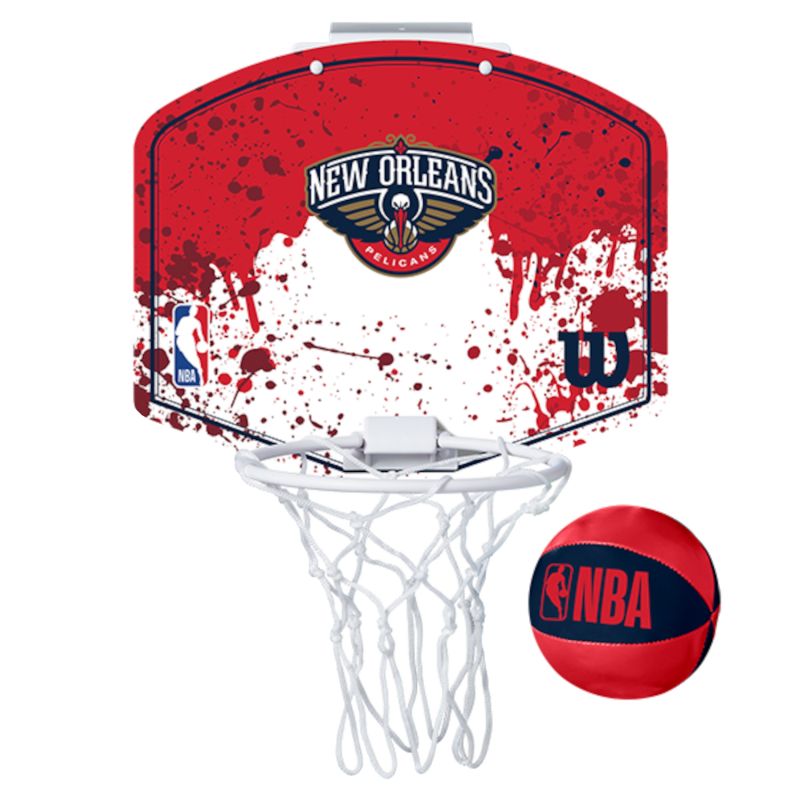 Basketball Backboard Wilson Nba Team New Orleans Pelicans Mini Hoop Tábla WTBA1302NOP