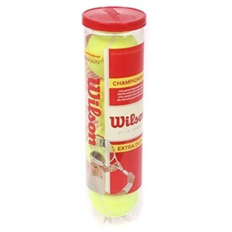 Wilson Championship Extra Duty Tennis Balls (4 Pcs)