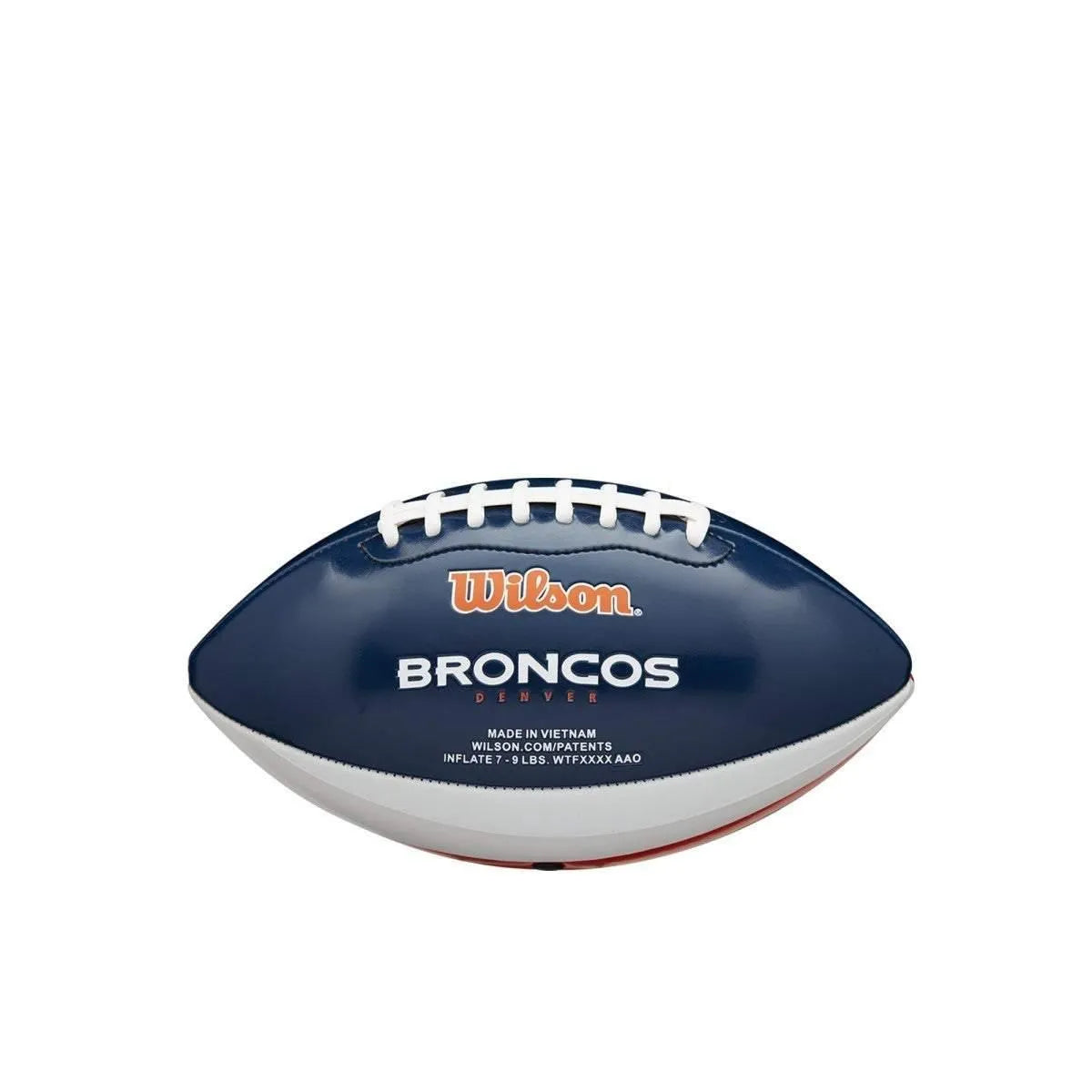 Wilson Denver Broncos Team Peewee amerikai focilabda, junior méret, gyerek