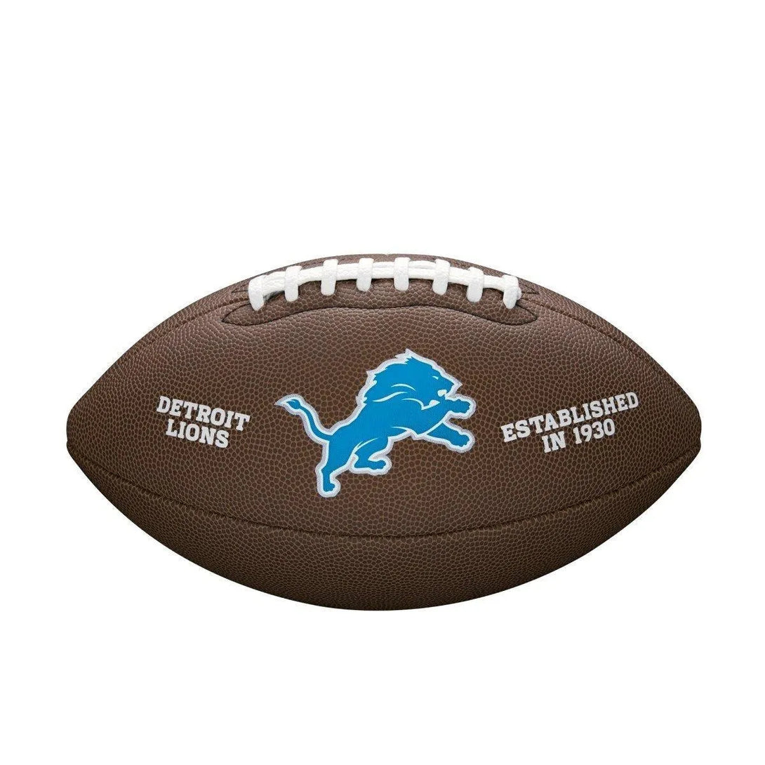 Wilson Detroit Lions Team Logo Official amerikai focilabda, hivatalos méret Amerikai futball labdák - Sportmania.hu