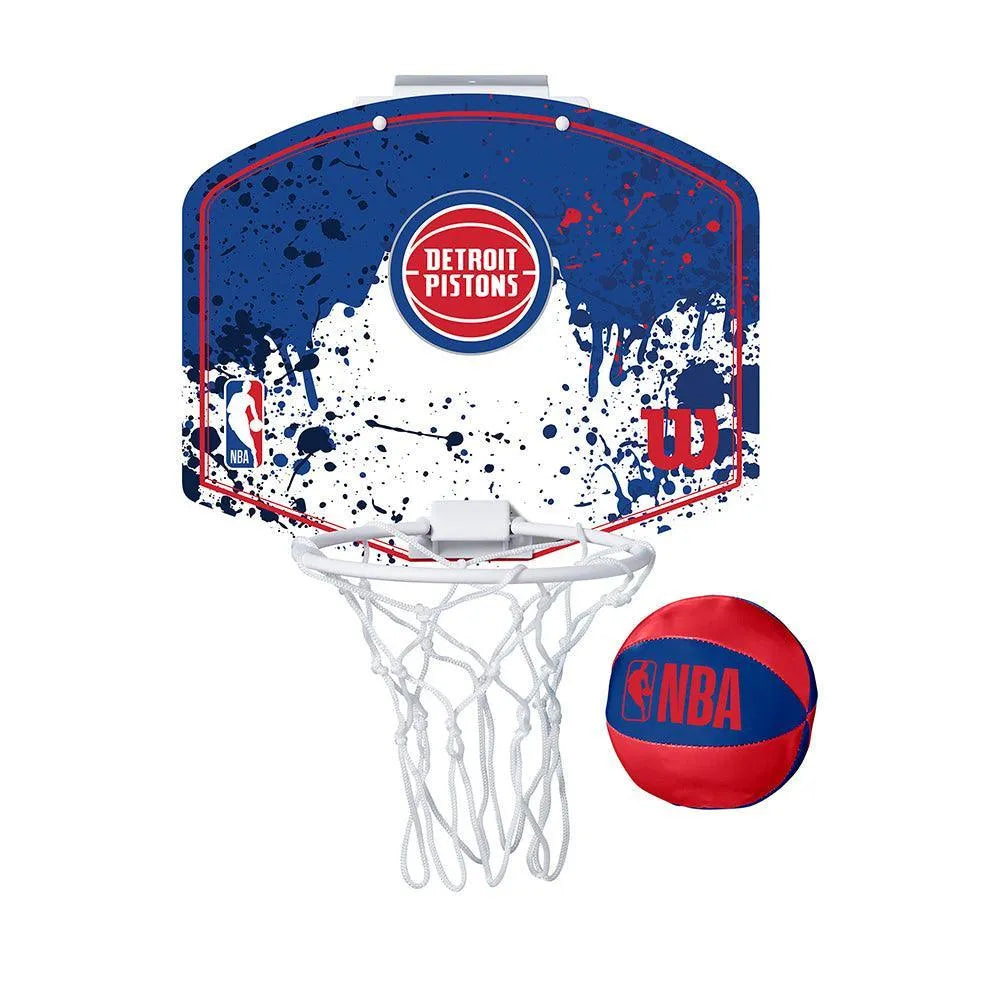 Wilson NBA Detroit Pistons Team Mini Hoop mini kosárlabda palánk labdával
