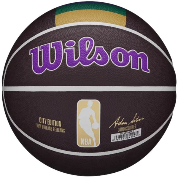 Wilson Nba Team City Collector New Orleans Pelicans Ball Basketball