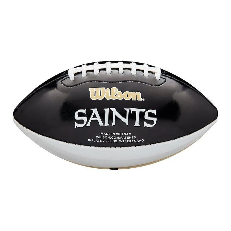 Wilson New Orleans Saints Team Peewee amerikai focilabda, junior méret Amerikai futball labdák, gyerek