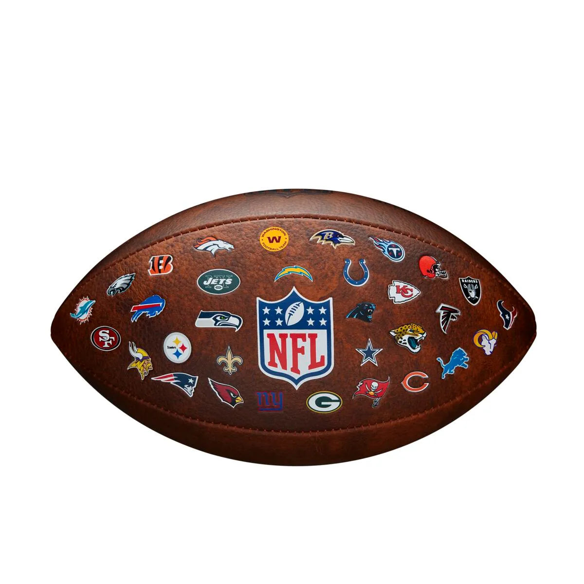 Wilson NFL Throwback 32 amerikai futball labda, hivatalos méret WTF1758XBNF32