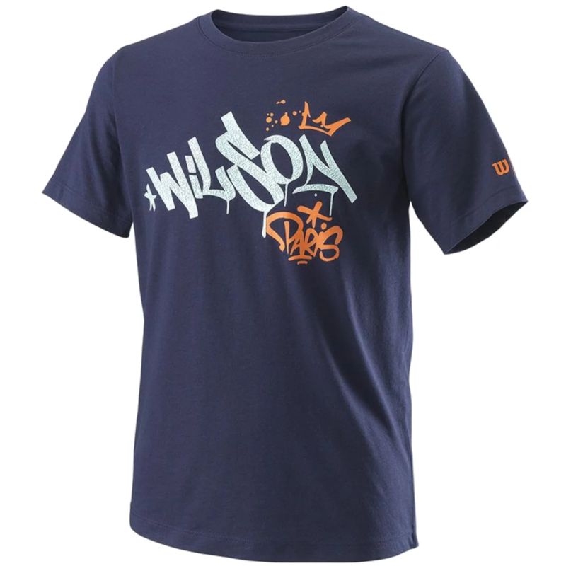 Wilson Paris Hope Tech Youth Tee Jr WRA816001 Póló
