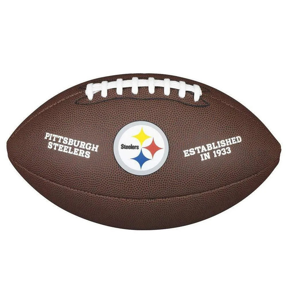 Wilson Pittsburgh Steelers NFL Amerikai Focilabda - Hivatalos Méret