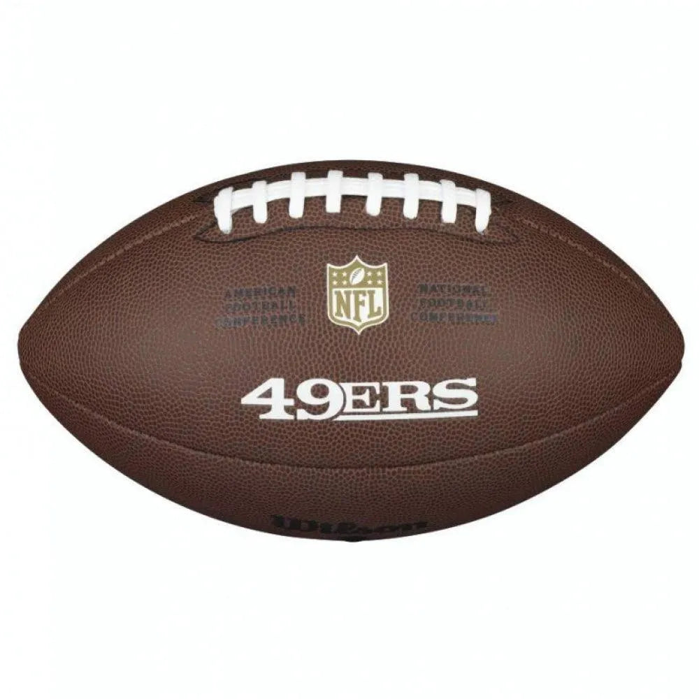 Wilson San Francisco 49ers Amerikai Futball Labda - Hivatalos Méret