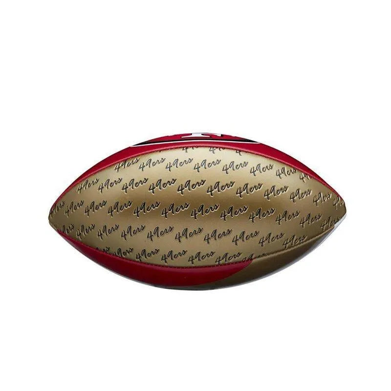 Wilson San Francisco 49ers Team Peewee amerikai focilabda, junior méret, gyerek