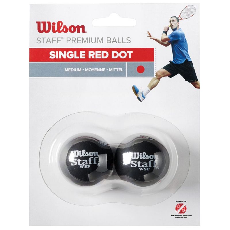 Wilson Staff Squash Red Dot Ball WRT617700 Kiegészítők - Sportmania.hu
