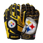 Wilson Stretch Fit Pittsburgh Steelers elkapó, gyerek méret Kesztyű
