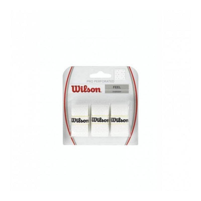 Wilson Wraps Wilson Pro Perforated 3 pcs white Kiegészítők