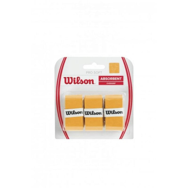 Wilson Wraps Wilson Pro Soft Overgrip 3pcs WRZ4040GO Kiegészítők