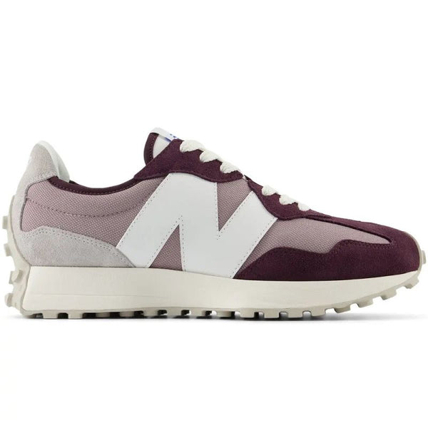 Women's/men's Sports Shoes New Balance 327 Sneakers Suede Purple (u327cf)