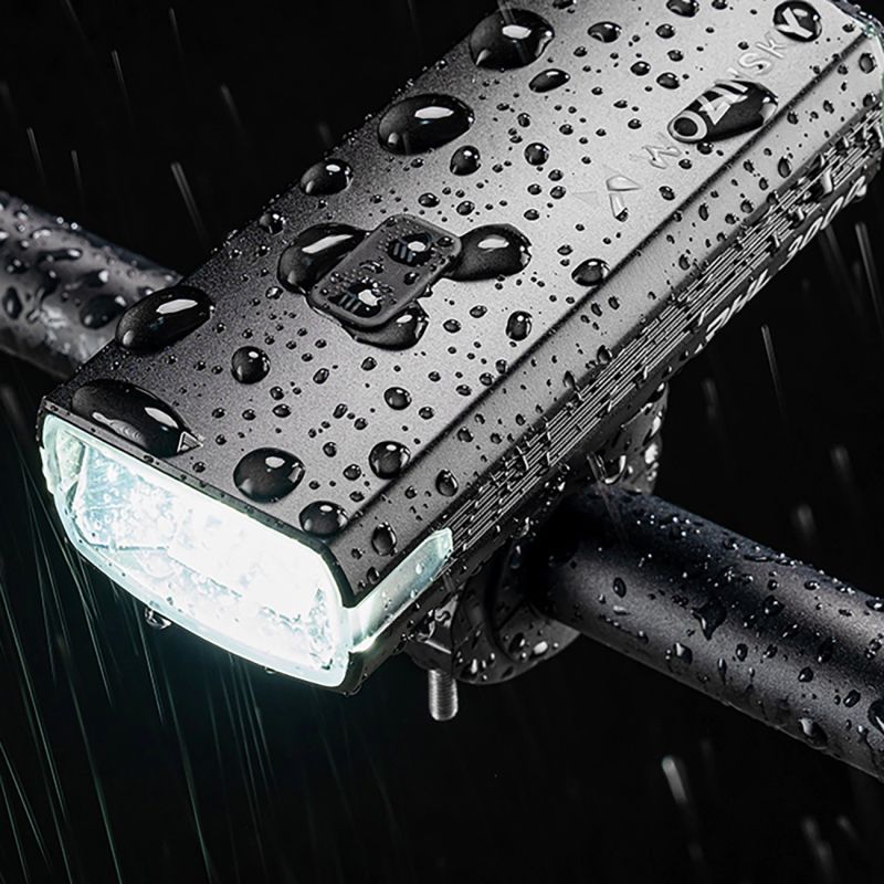 Wozinsky Front Bike Light + USB-C Cable (3000 lm) - Black fekete kiegészítő 304004-184329