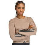 Women's adidas Hyperglam sweatshirt beige KQ5197 2xs pulóver