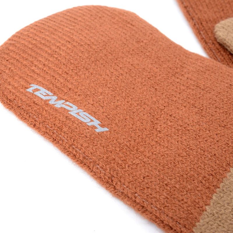 Tempish winter brązowy gloves