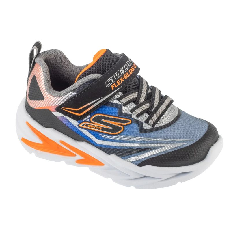 Skechers S-Lights: Flex-Glow Ultra 400139N-BKSL Gray 21 General
