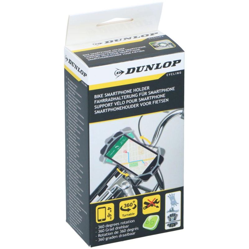Dunlop Silicone Bike Phone Holder 360 Rotating Gray szürke kiegészítő GSP-267784