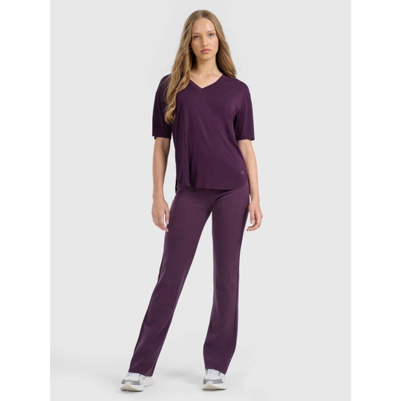 4f Women's oversize T-shirt with modal 4FRAW25TTSHF3283-50S Egyéb