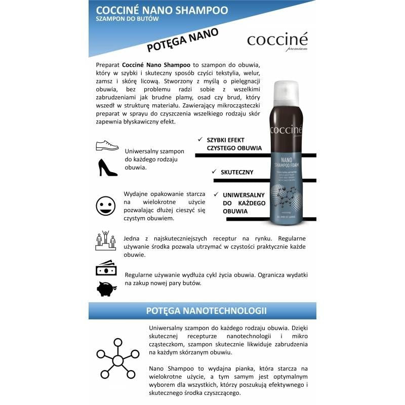 Inny Coccine DA0277 Leather and Textile Cleaning Foam Egyéb