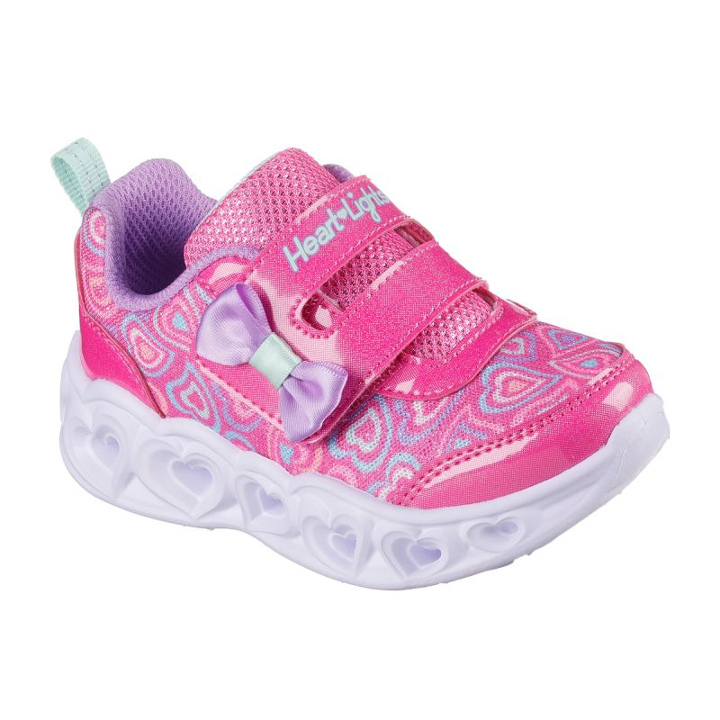 Skechers Kids' Casual HEART LIGHTS BOOGIE LAND 303258N HPMT utcai cipő